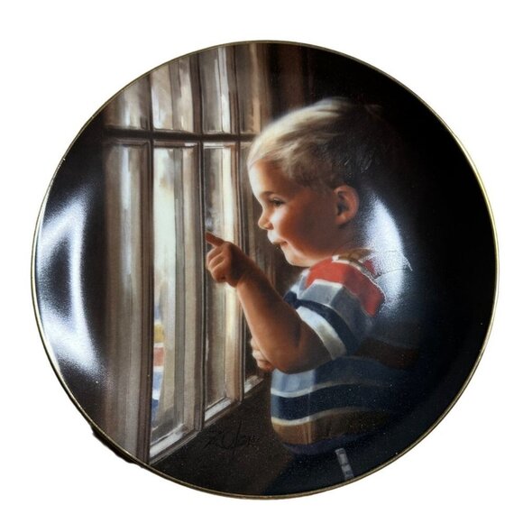 Daddy's Home First Only Father's Day Plates 5539C New  Sku 2570 - Picture 2 of 9